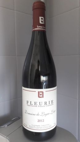 Photo d'une bouteille de Domaine de Leyre-Loup Fleurie