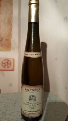 Photo d'une bouteille de Robert Freudenreich, Quintessence Alsace Pinot-Gris