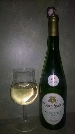 Photo d'une bouteille de Roches-Linières Muscadet