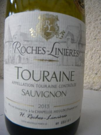 Photo d'une bouteille de Roches-Linières Touraine