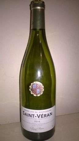 Photo d'une bouteille de Saint Véran Pierre Chanau Saint-Véran