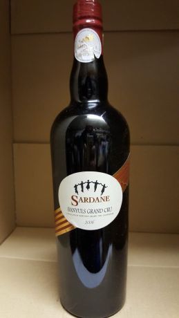 Photo d'une bouteille de Sardane, Banyuls Grand cru Banyuls-Grand-Cru