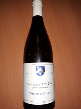 Photo d'une bouteille de Thibault de Planiol Savigny-les-Beaune-Premier-Cru
