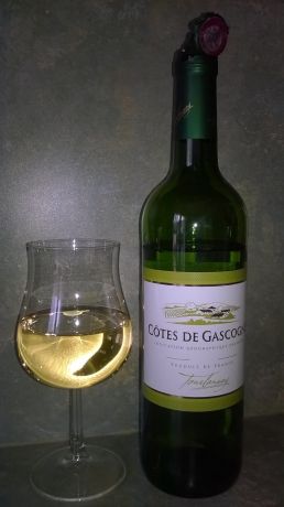 Photo d'une bouteille de Tourlansay Côtes de Gascogne Vin de pays des Côtes de Gascogne