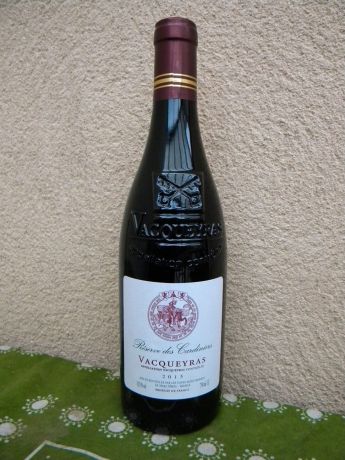 Photo d'une bouteille de Réserve des Cardiniers Vacqueyras