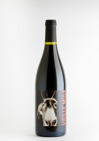 Photo d'une bouteille de Vieille Mule Par Jeff Carrel Vin de pays des Côtes catalanes