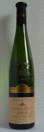 Photo d'une bouteille de Wolfberger Alsace-Grand-Cru-Hengst